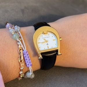 Etienne Aigner Watch Black Fancy Elegant